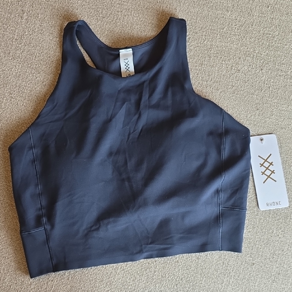 Rhone Women's Navy Revive Longline Bra